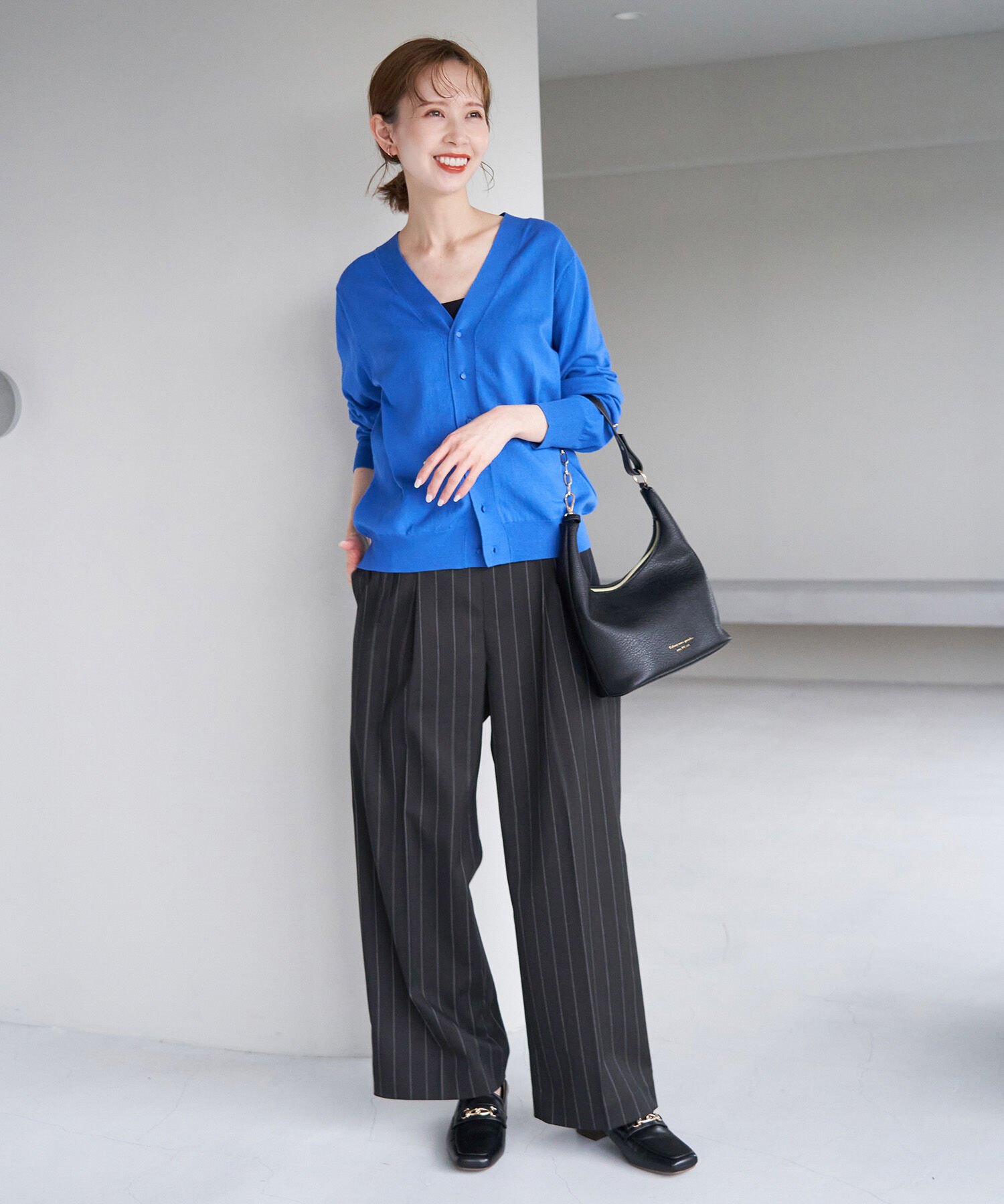 Rope&rsquo;Picnic「セットアップ対応/ストライプストレートパンツ/リンクコーデ 」|その他|