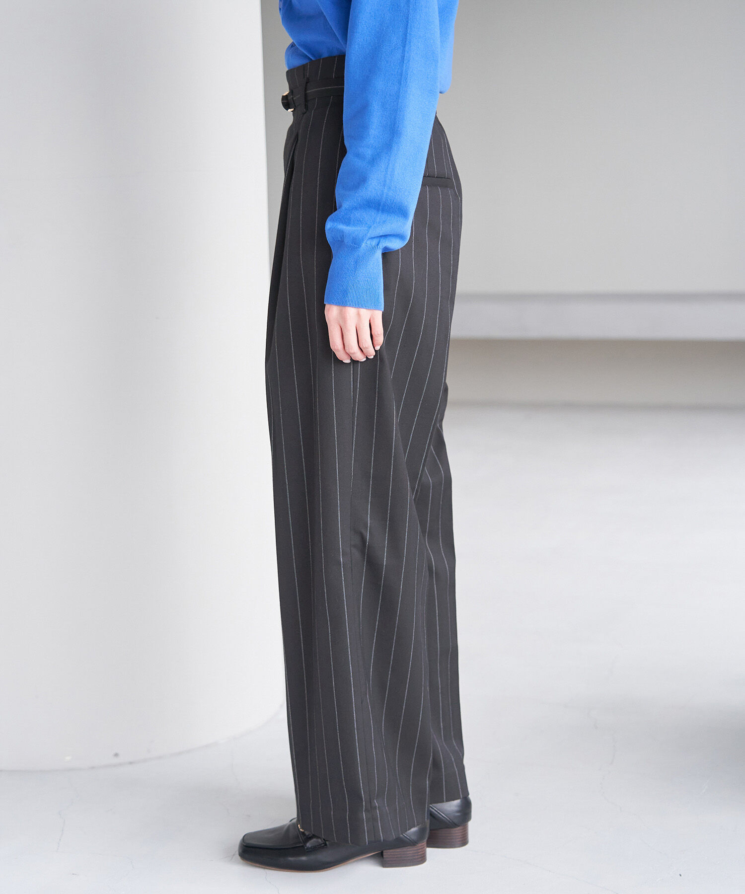 Rope&rsquo;Picnic「セットアップ対応/ストライプストレートパンツ/リンクコーデ 」|その他|