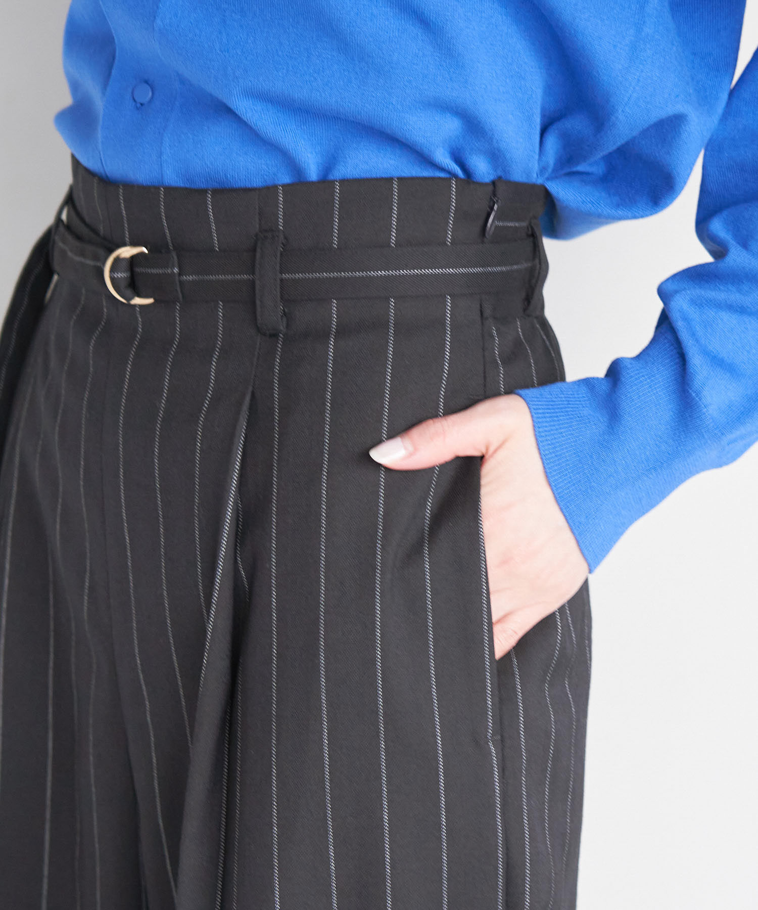 Rope&rsquo;Picnic「セットアップ対応/ストライプストレートパンツ/リンクコーデ 」|その他|