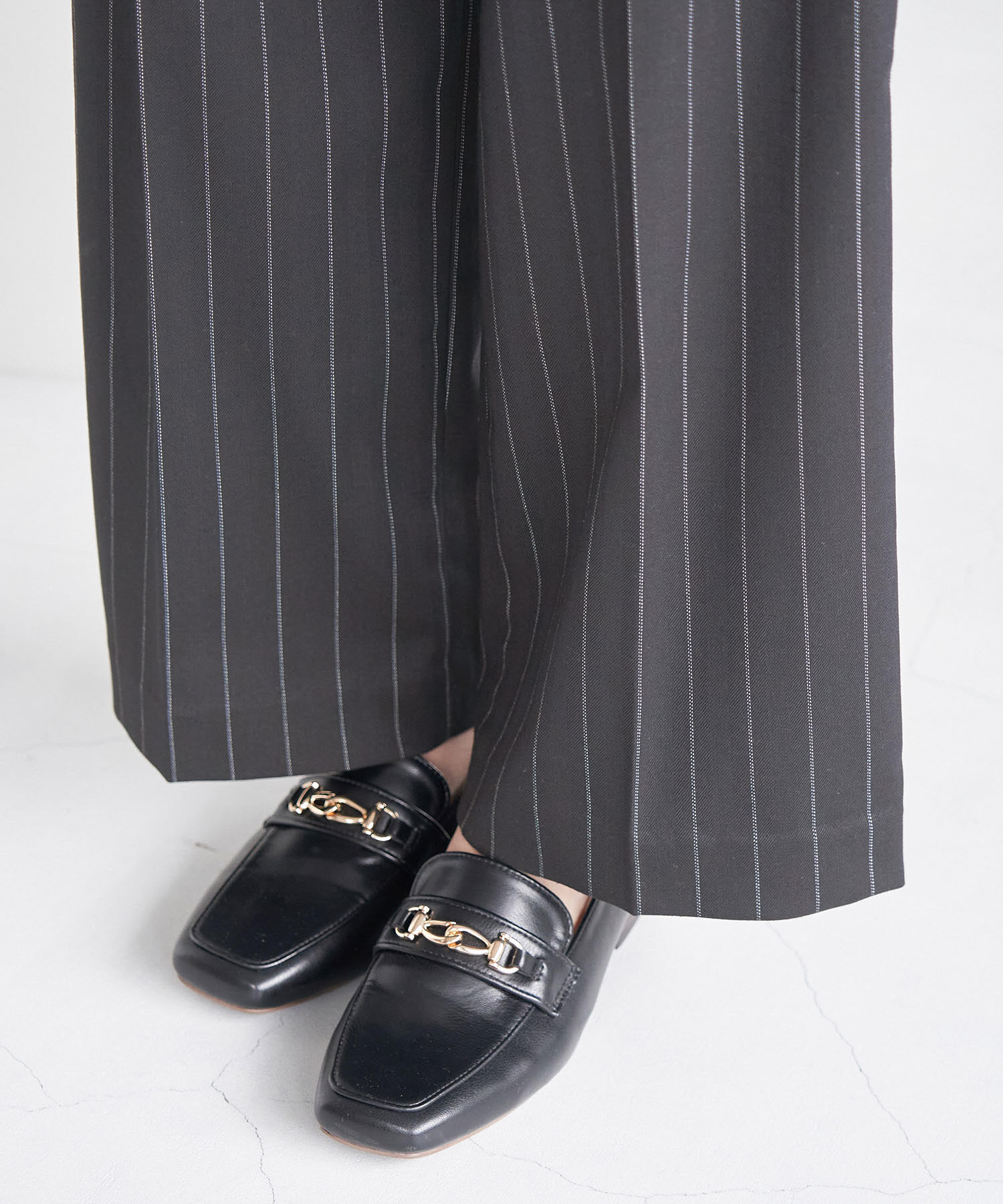 Rope&rsquo;Picnic「セットアップ対応/ストライプストレートパンツ/リンクコーデ 」|その他|