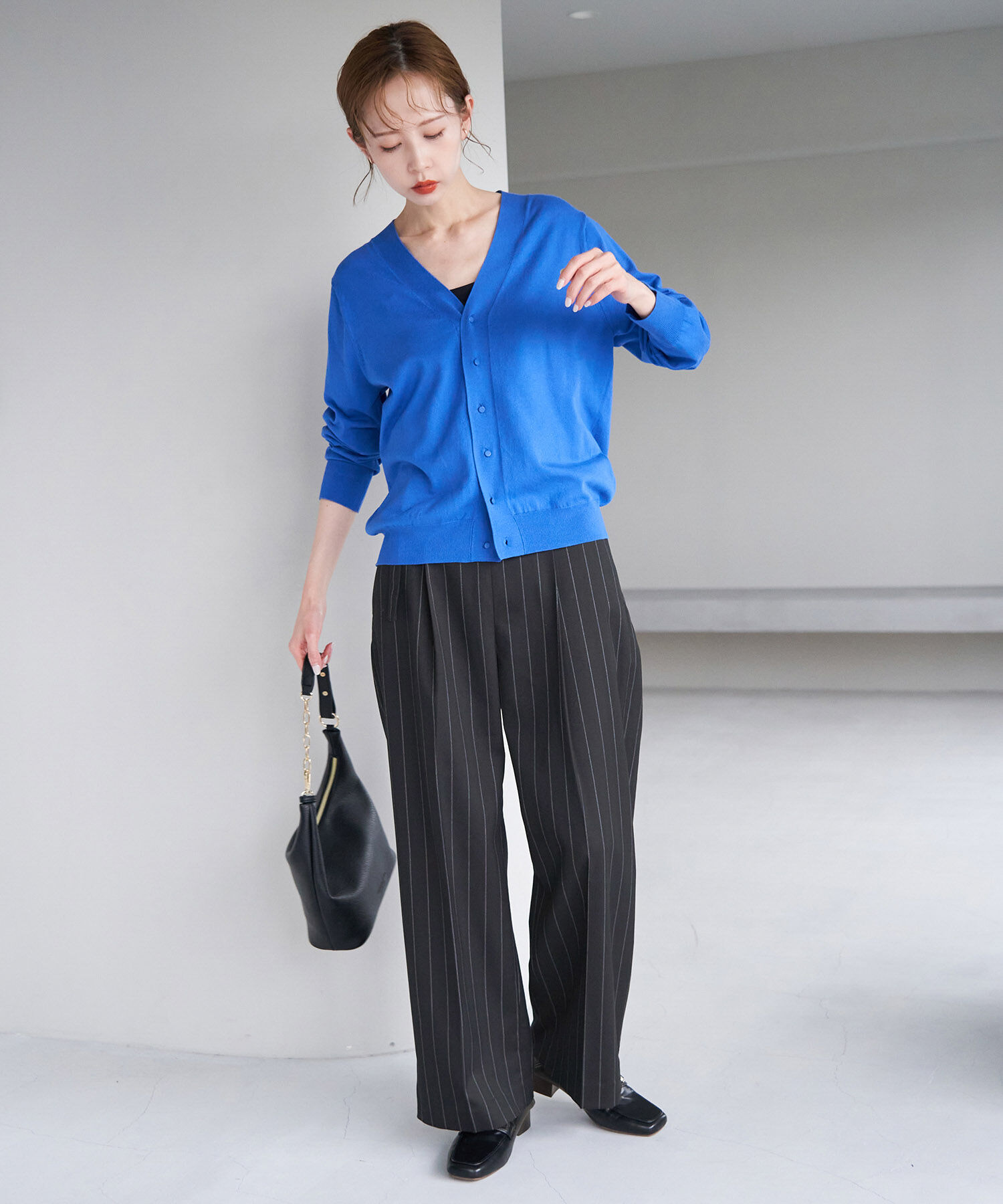 Rope&rsquo;Picnic「セットアップ対応/ストライプストレートパンツ/リンクコーデ 」|その他|