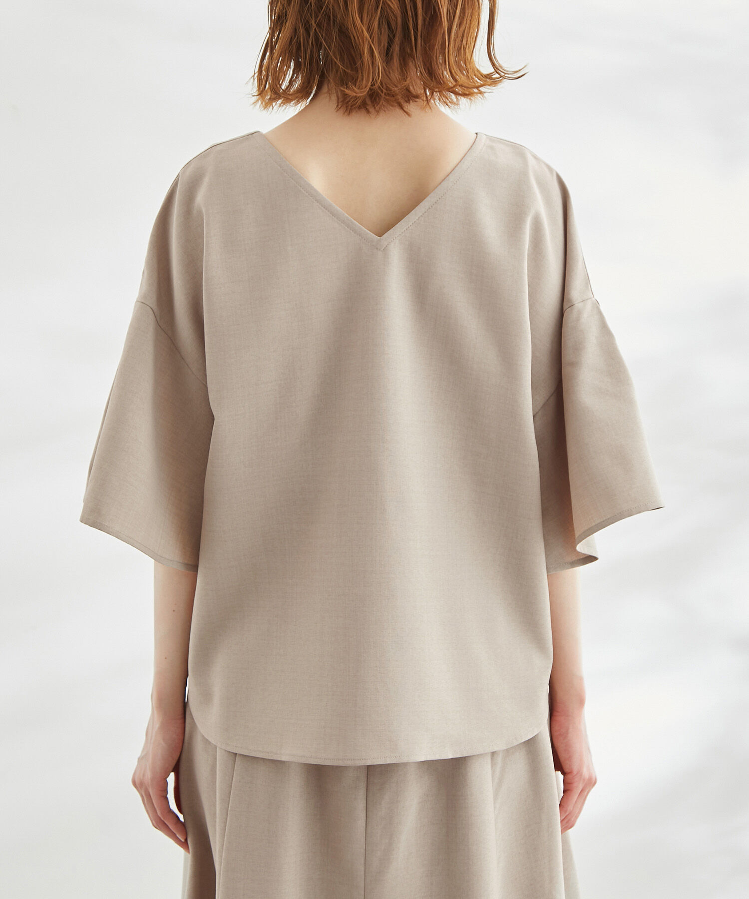 Rope&rsquo;Picnic「セットアップ対応/2WAY麻調ゴールドパーツブラウス」|シャツ・ブラウス|