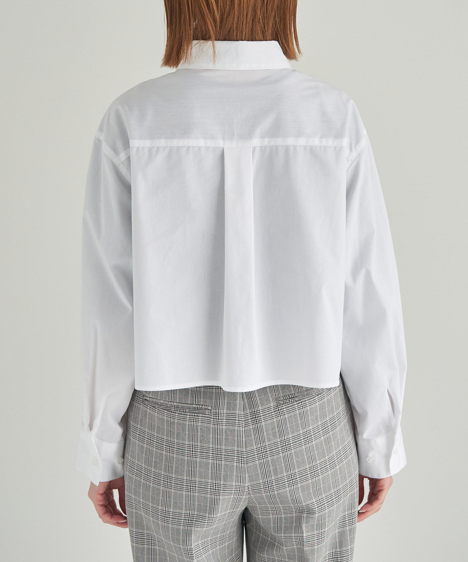 Rope&rsquo;Picnic「スタイルアップが叶うクロップドシャツ」|シャツ・ブラウス|