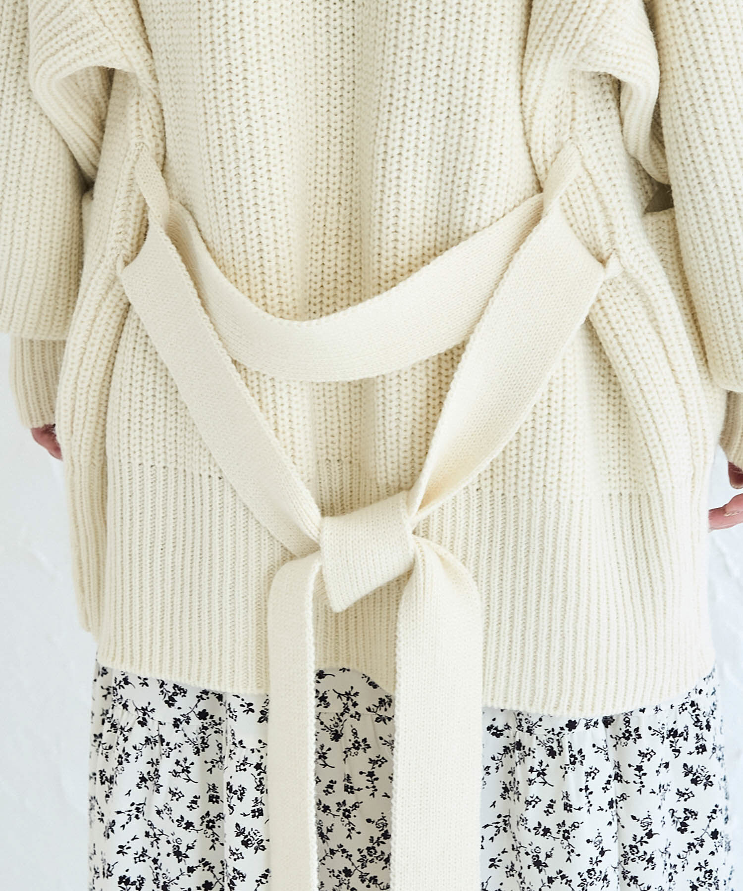 Rope&rsquo;Picnic「【WEB限定】ビッグケーブルカーディガン」|カーディガン|