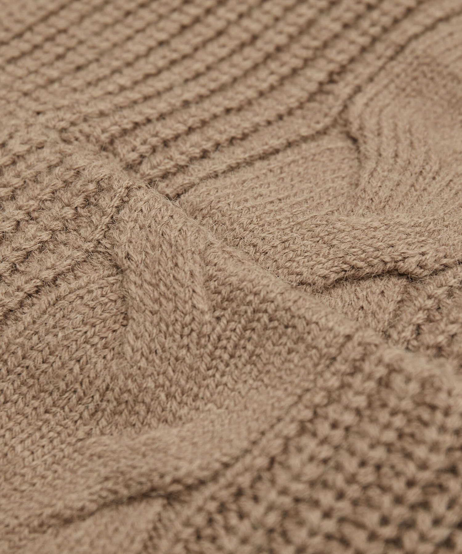 Rope&rsquo;Picnic「【WEB限定】ビッグケーブルカーディガン」|カーディガン|