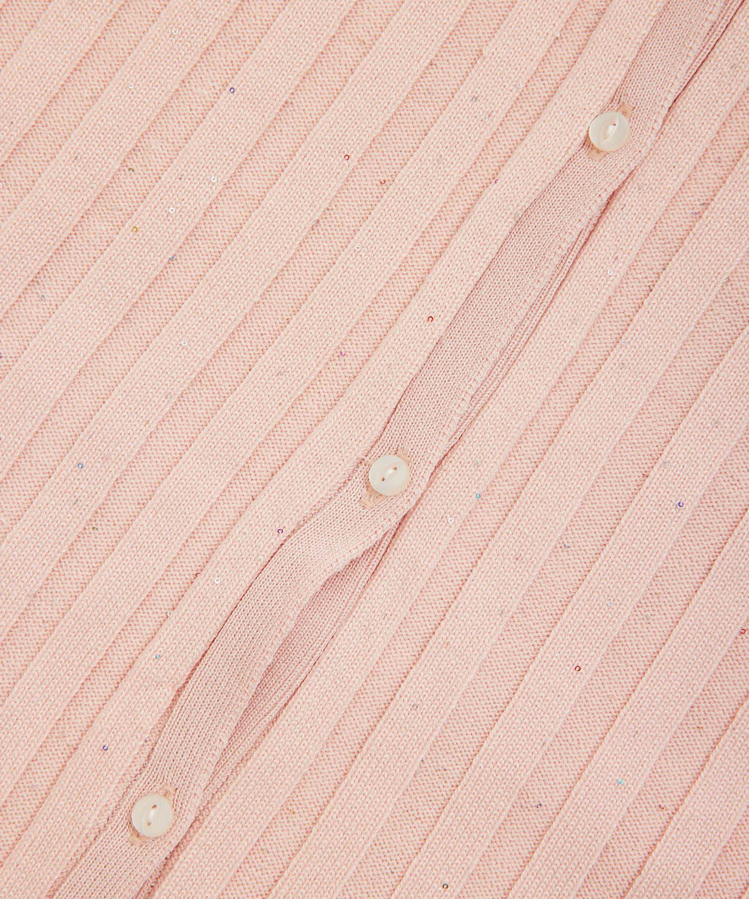 Rope&rsquo;Picnic「ミニスパンコールリブカーディガン」|カーディガン|