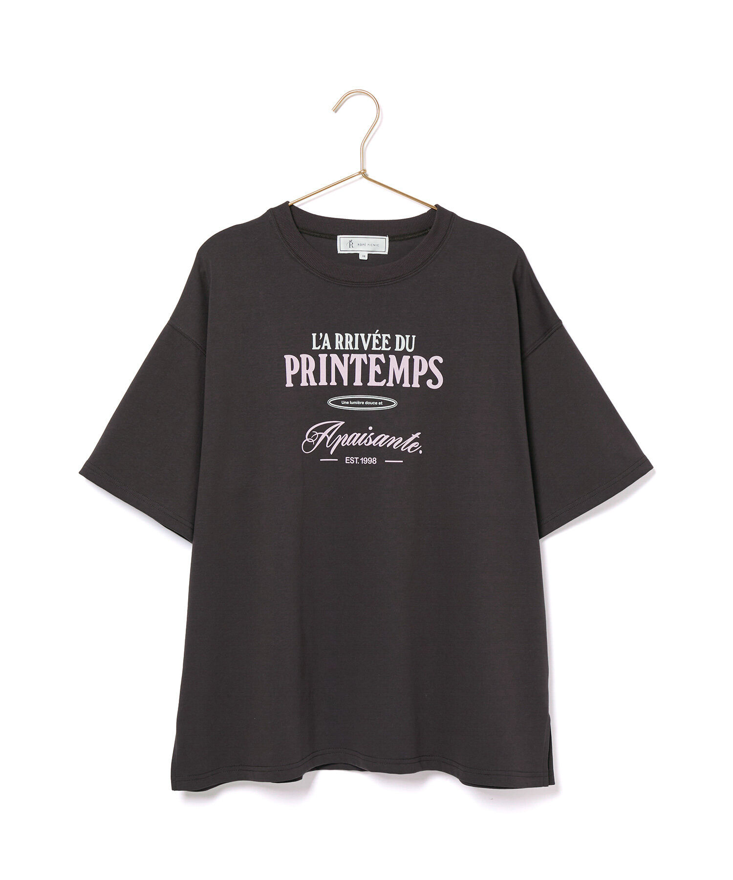 ROPE' PICNIC R「汗染み防止/オーバーサイズプリントTシャツ/リンクコーデ」|Tシャツ・カットソー|