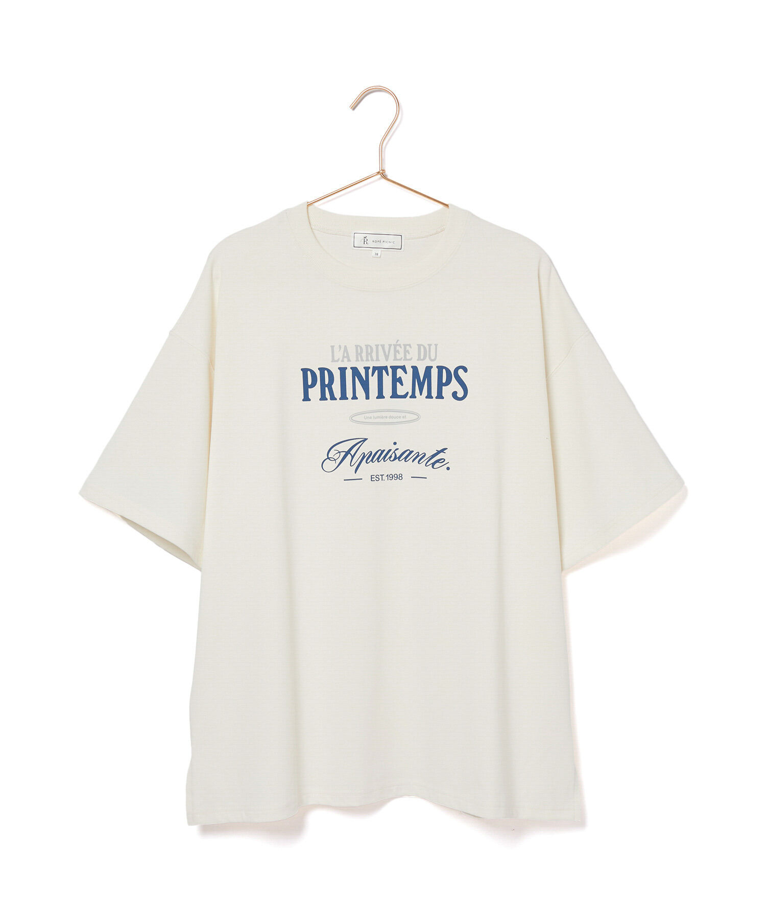 ROPE' PICNIC R「汗染み防止/オーバーサイズプリントTシャツ/リンクコーデ」|Tシャツ・カットソー|