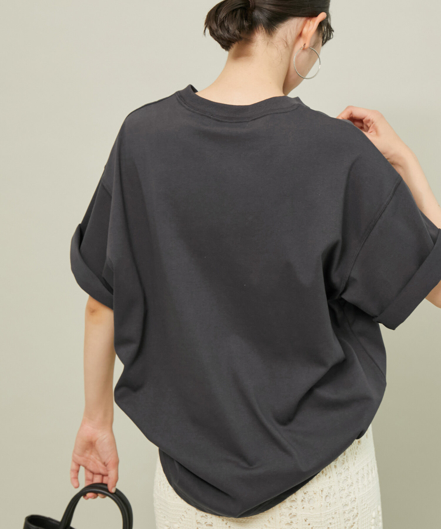 ROPE' PICNIC R「汗染み防止/オーバーサイズプリントTシャツ/リンクコーデ」|Tシャツ・カットソー|