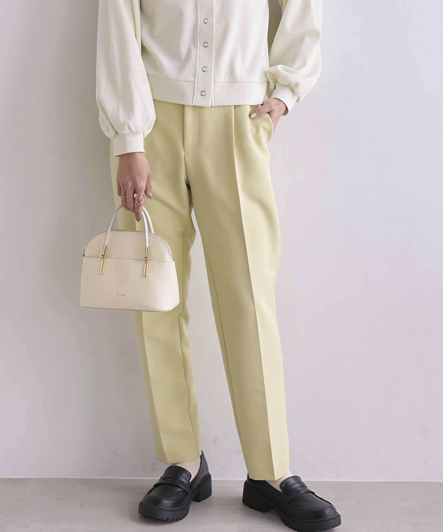 ROPE PICNIC PASSAGE「【COHINAコラボ】軽量レクタンメタルミニボストン＆ショルダーバッグ」|ハンドバッグ|