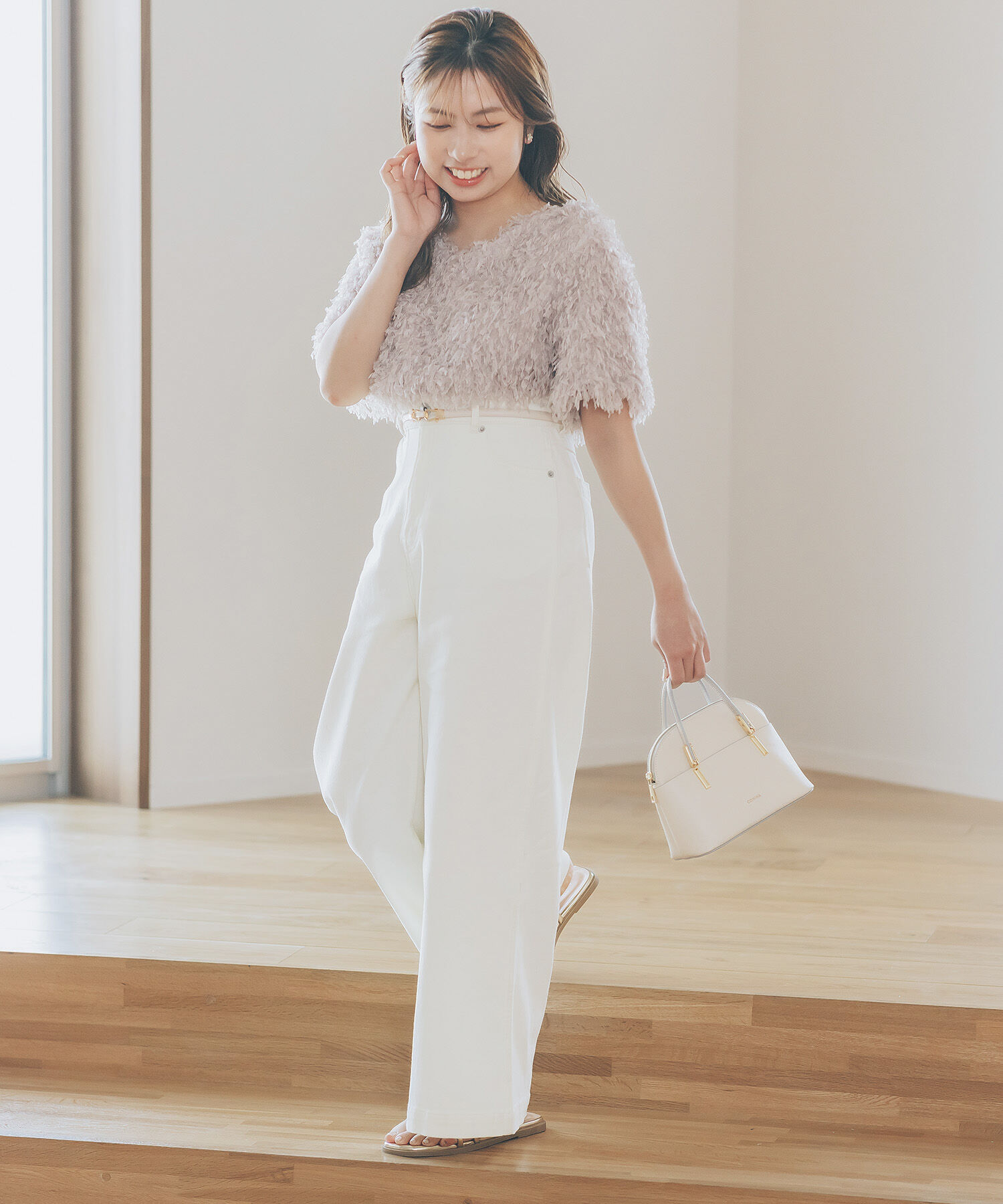 ROPE PICNIC PASSAGE「【COHINAコラボ】軽量レクタンメタルミニボストン＆ショルダーバッグ」|ハンドバッグ|