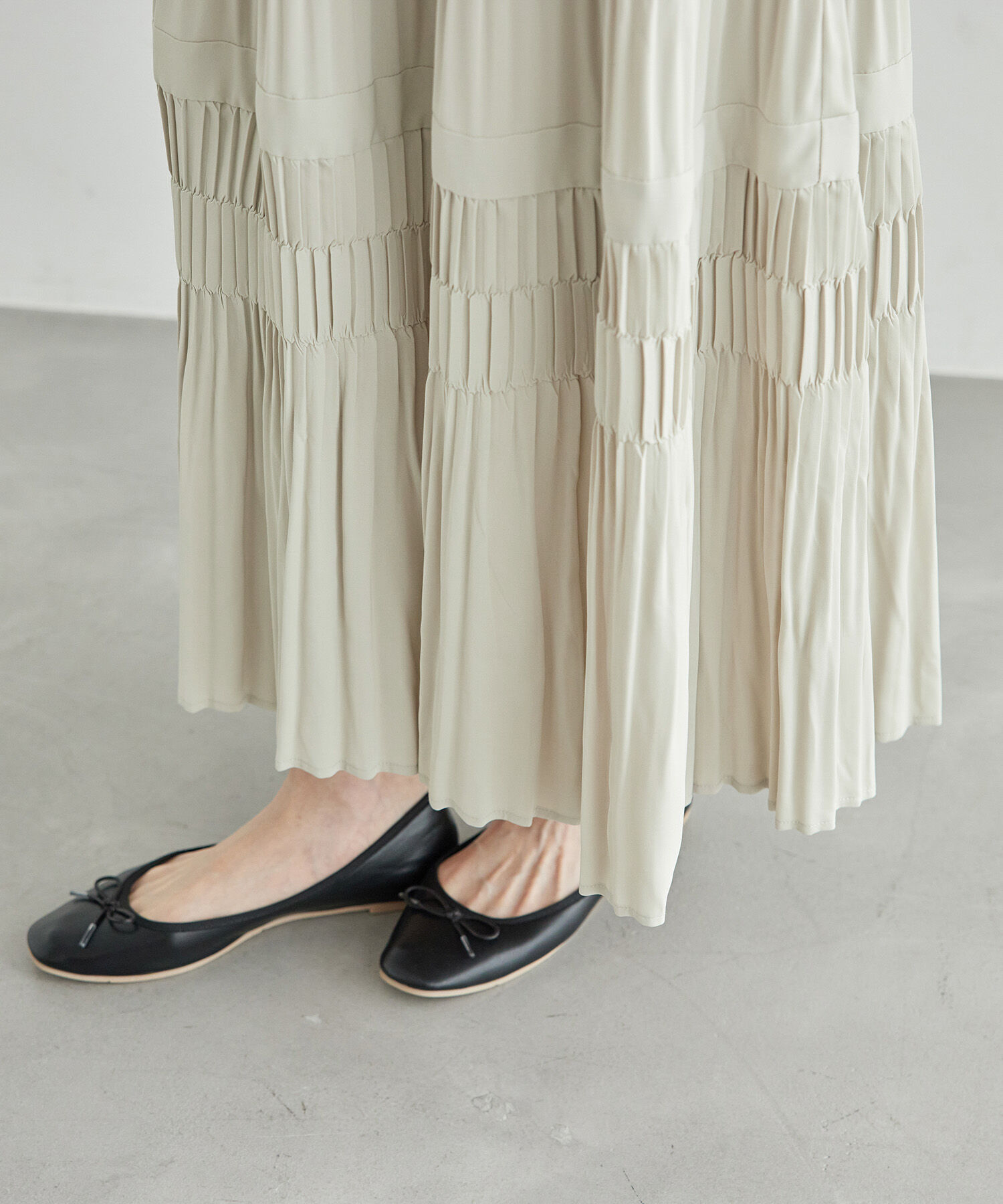 Rope&rsquo;Picnic「【emur/エミュール】プリーツティアードスカート」|スカート|