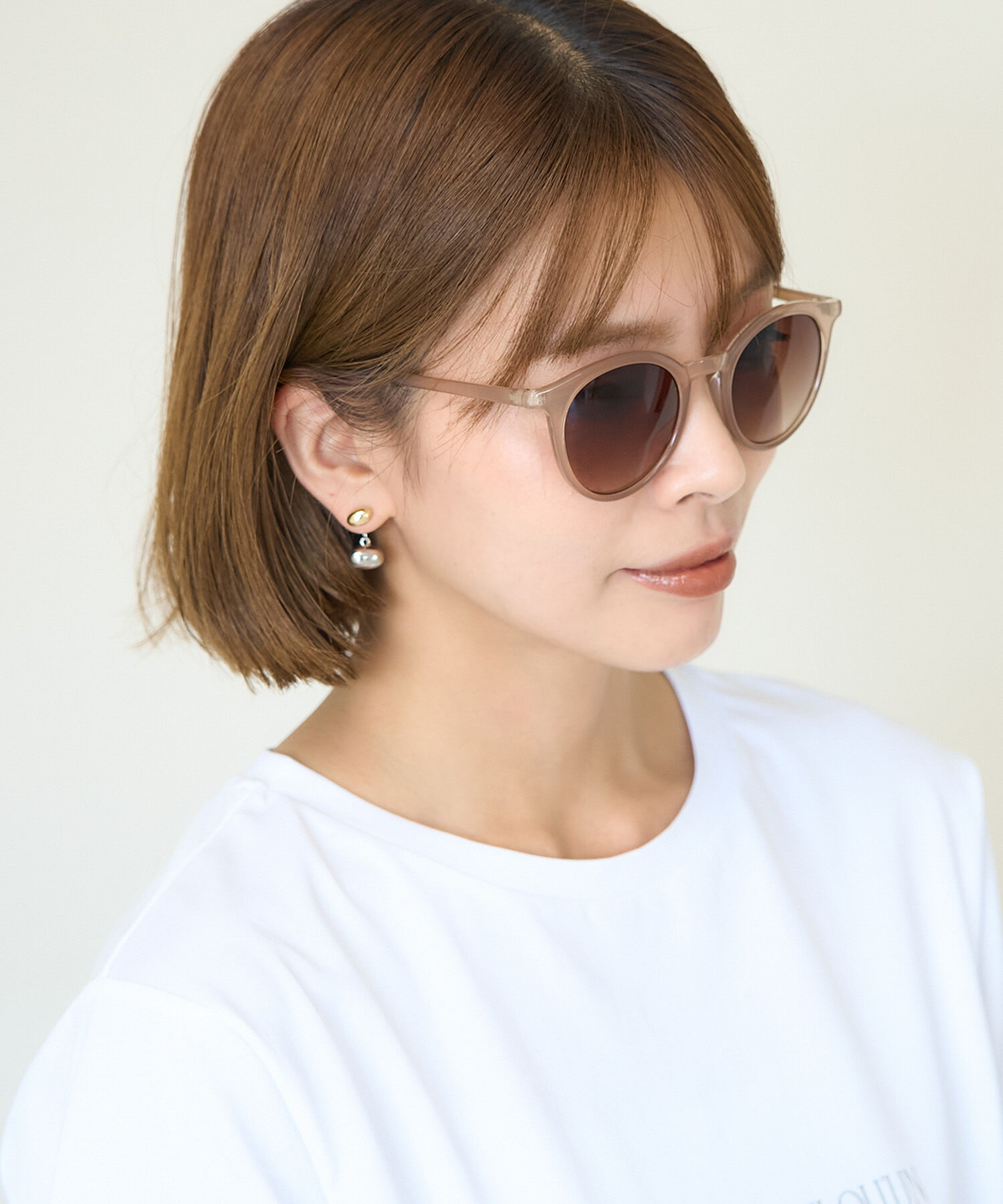 ROPE PICNIC PASSAGE「ケース付きアイウエア」|サングラス|ベージュ(27)