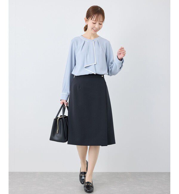Rope&rsquo;Picnic「【360&deg;ウルトラストレッチ】花粉ガード・UVカット/タイトスカート/セットアップ対応」|スカート|