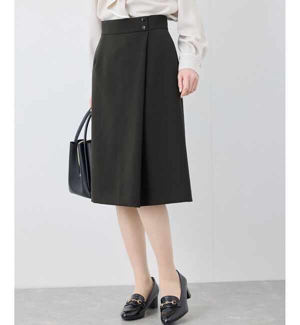 Rope&rsquo;Picnic「【360&deg;ウルトラストレッチ】花粉ガード・UVカット/タイトスカート/セットアップ対応」|スカート|