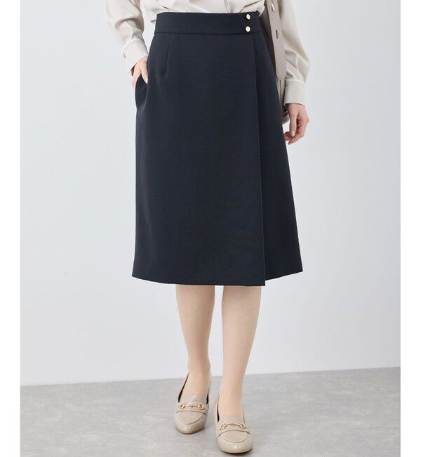 Rope&rsquo;Picnic「【360&deg;ウルトラストレッチ】花粉ガード・UVカット/タイトスカート/セットアップ対応」|スカート|コンメイン