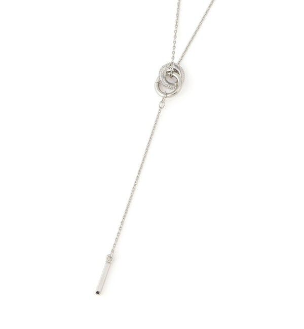 ROPE PICNIC PASSAGE「ダブルリングミドルレングスＹ字ネックレス」|ネックレス|