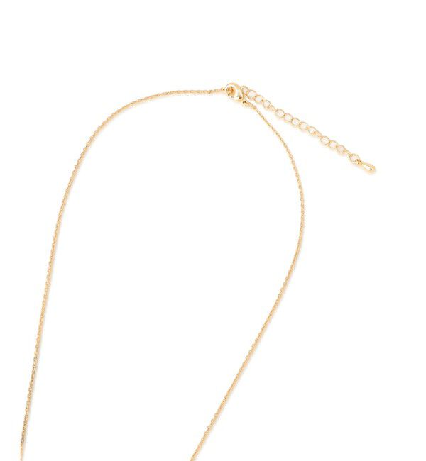 ROPE PICNIC PASSAGE「ダブルリングミドルレングスＹ字ネックレス」|ネックレス|