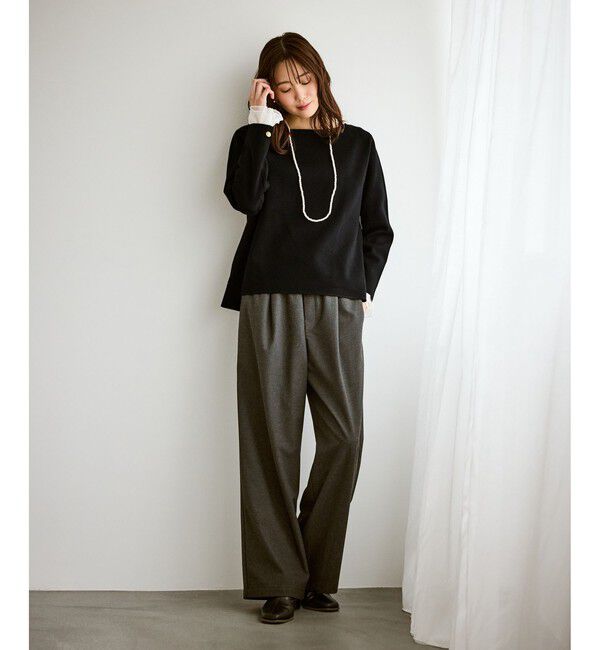 Rope&rsquo;Picnic「【洗濯機OK】ミラノリブニットプルオーバー」|ニット・セーター|