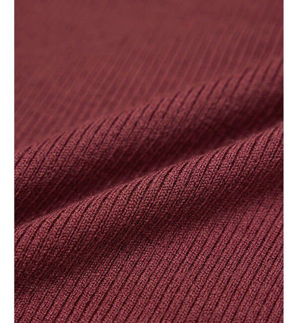 Rope&rsquo;Picnic「アンチピリングリブタートルニットプルオーバー/イージーケア」|ニット・セーター|