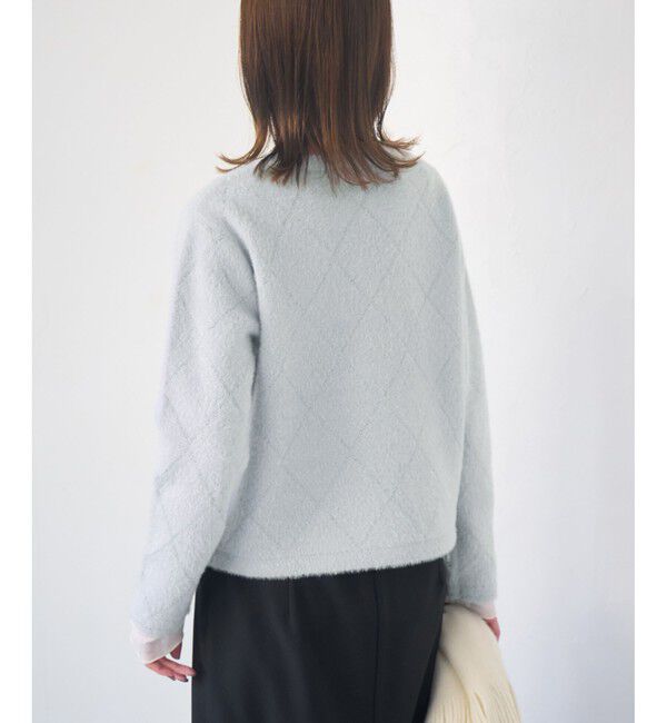 Rope&rsquo;Picnic「ラメフェザーカーディガン」|カーディガン|