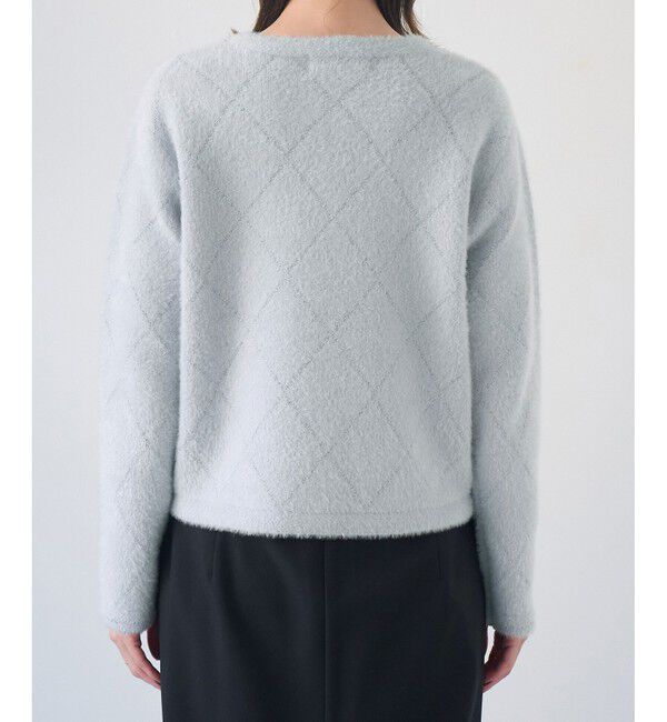 Rope&rsquo;Picnic「ラメフェザーカーディガン」|カーディガン|