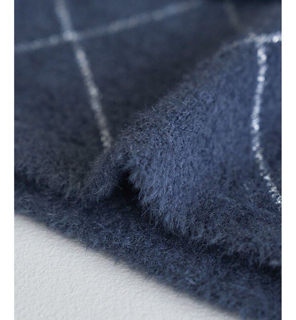 Rope&rsquo;Picnic「ラメフェザーカーディガン」|カーディガン|