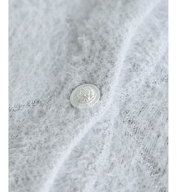 Rope&rsquo;Picnic「ラメフェザーカーディガン」|カーディガン|