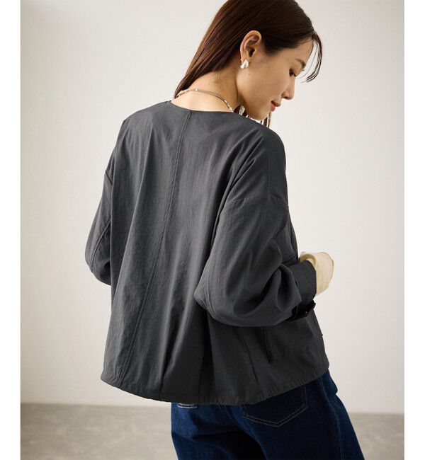 Rope&rsquo;Picnic「レーヨンナイロンブルゾン」|ブルゾン・スタジャン|