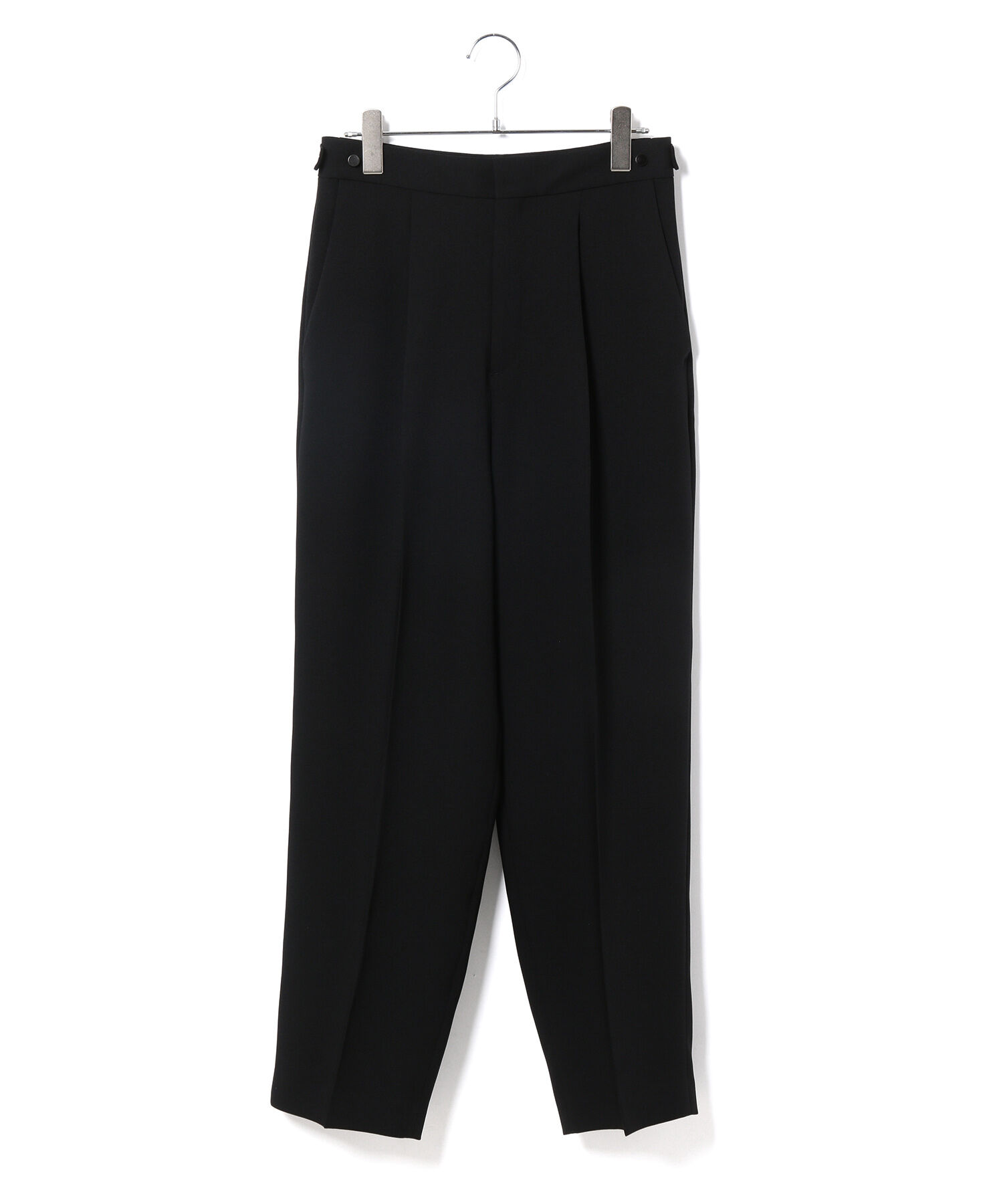 ADAM ET ROPE'「＜洗える＞センタープレスセミワイドスラックス」|スラックス|