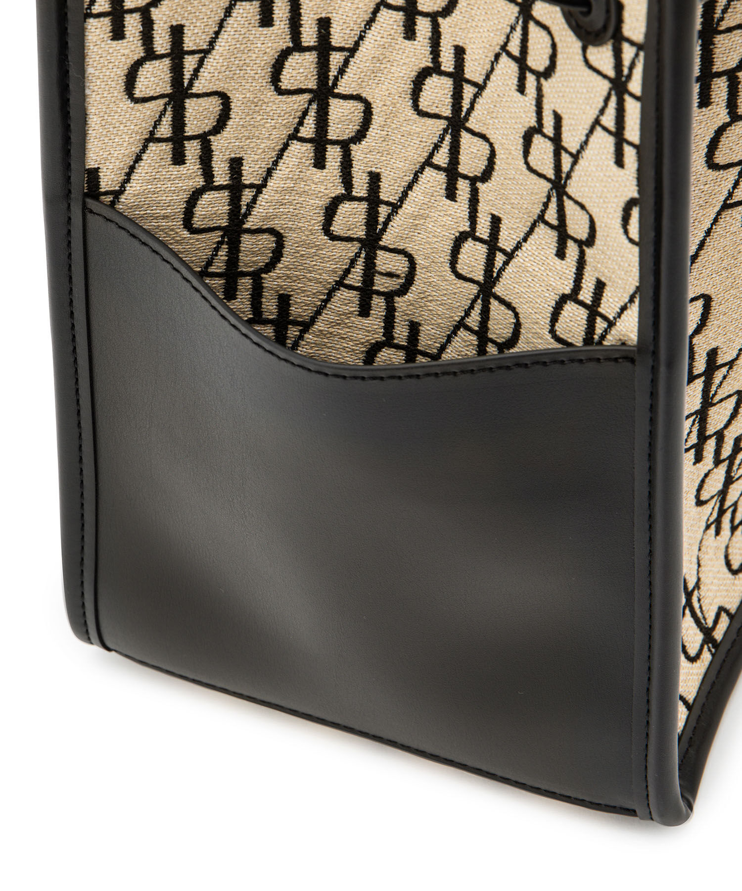 ADAM ET ROPE'「モノグラム巾着」|ハンドバッグ|