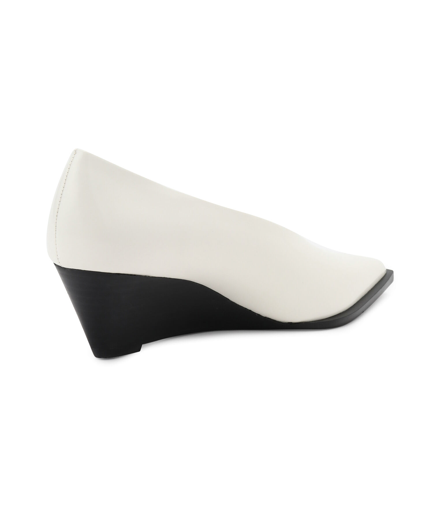 ADAM ET ROPE'「フォルムウェッジパンプス」|パンプス|