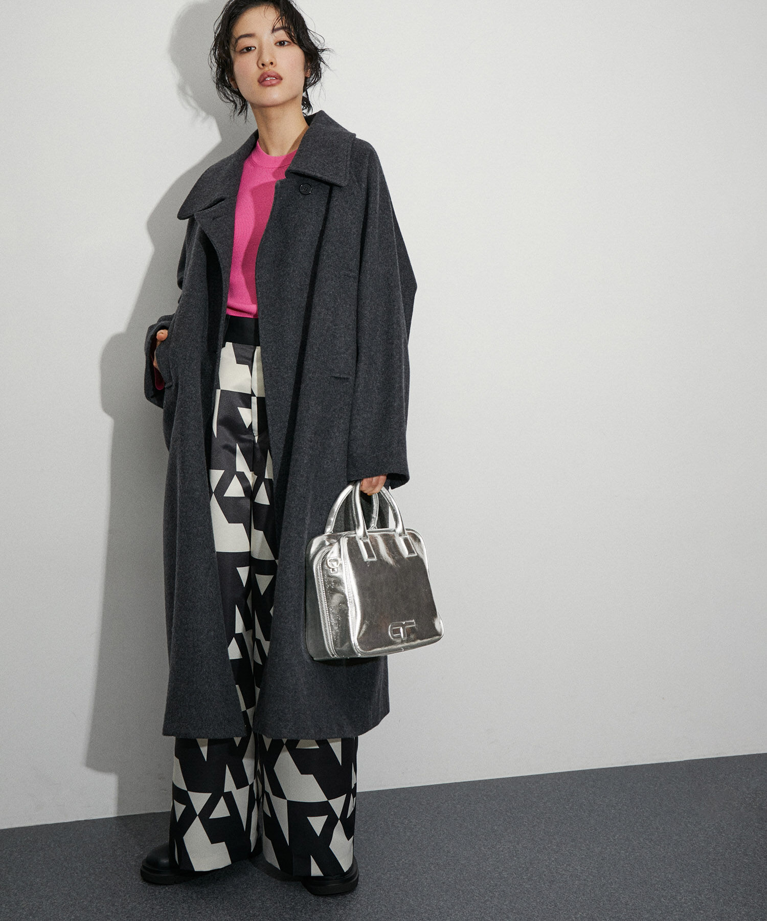 ADAM ET ROPE'「【一部WEB限定カラー・再入荷・サステナブル・2WAY】ロゴボストンバッグ」|ボストンバッグ|