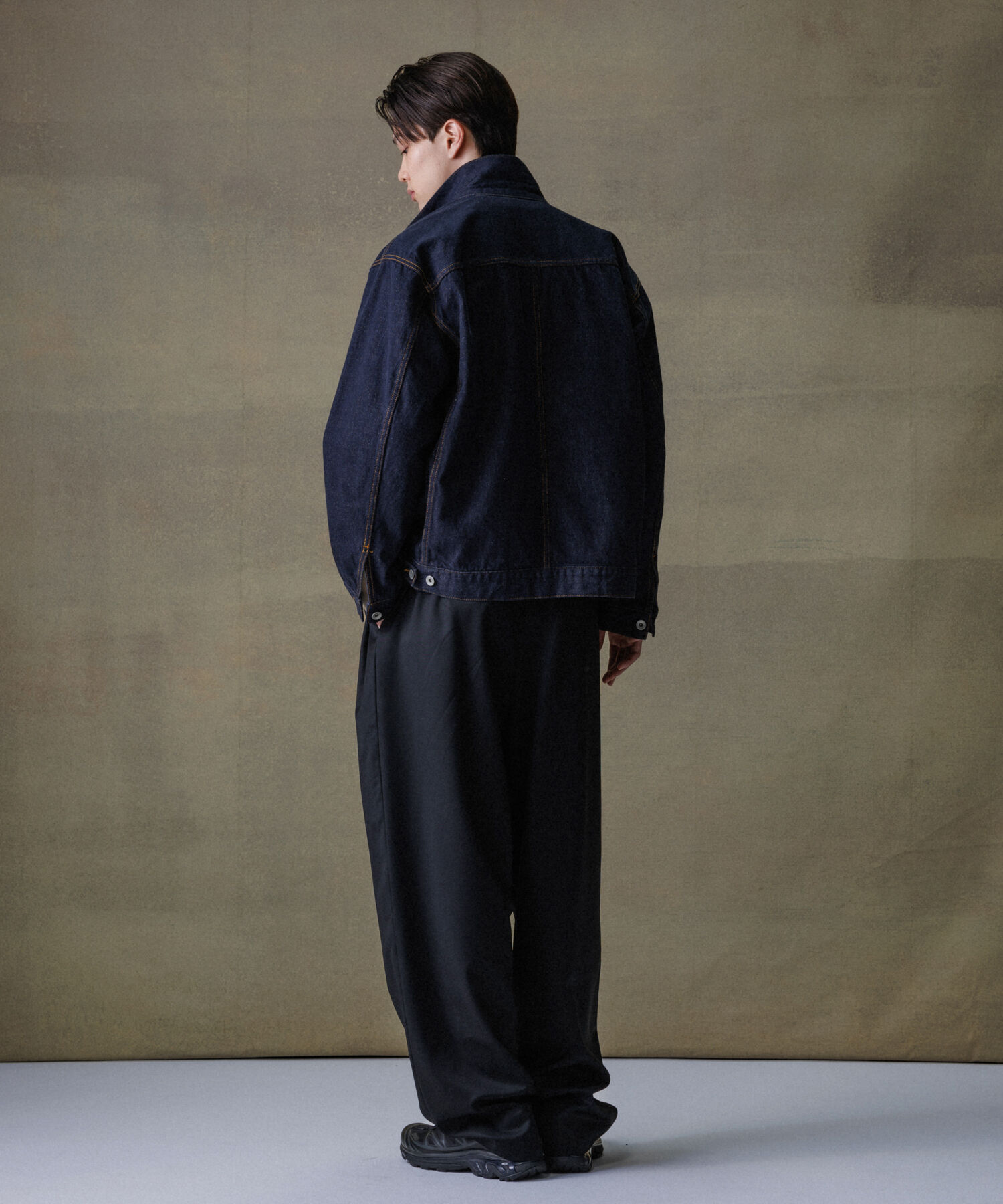 ADAM ET ROPE'「《定番》【コットンUSA】オーバーサイズ デニムジャケット / ユニセックス」|デニムジャケット|