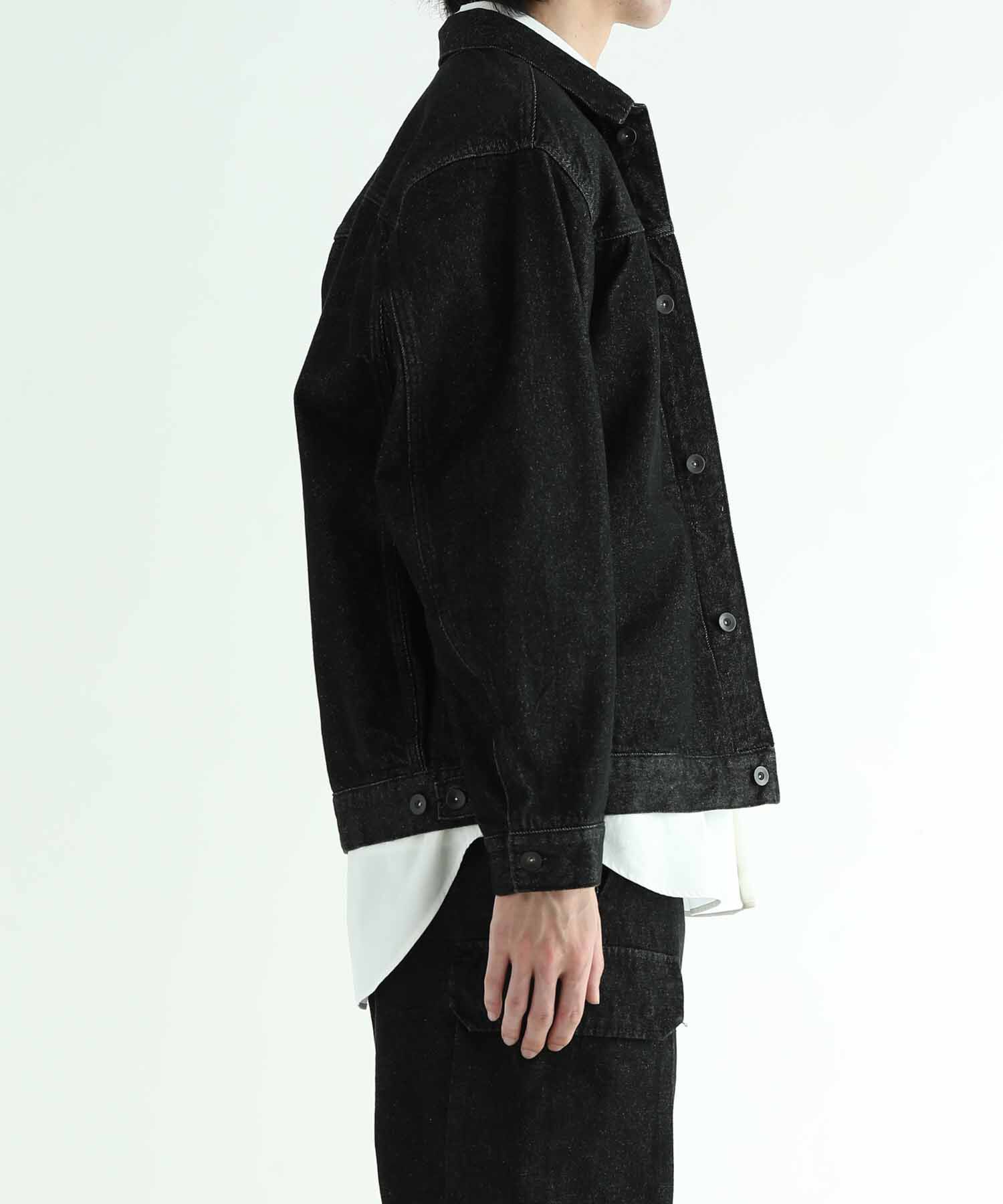 ADAM ET ROPE'「《定番》【コットンUSA】オーバーサイズ デニムジャケット / ユニセックス」|デニムジャケット|