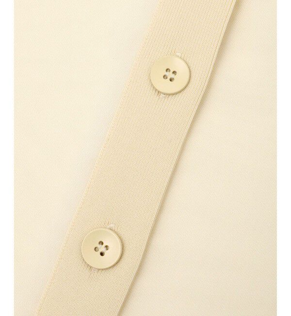 ADAM ET ROPE'「【接触冷感】ハイツイストボイルカーディガン」|カーディガン|