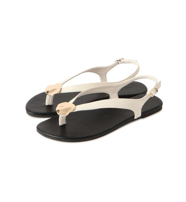 ADAM ET ROPE'「メタルモチーフサンダル」|サンダル|