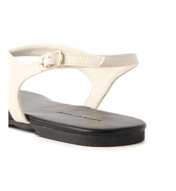 ADAM ET ROPE'「メタルモチーフサンダル」|サンダル|