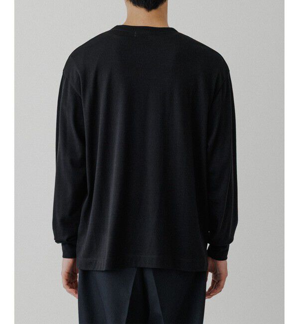 ADAM ET ROPE'「【NIKKE】ウール天竺 ロングスリーブ ニットTシャツ」|Tシャツ・カットソー|