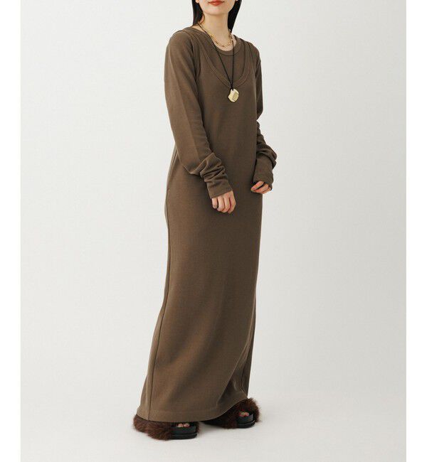 ADAM ET ROPE'「ボリュームファーサンダル」|サンダル|