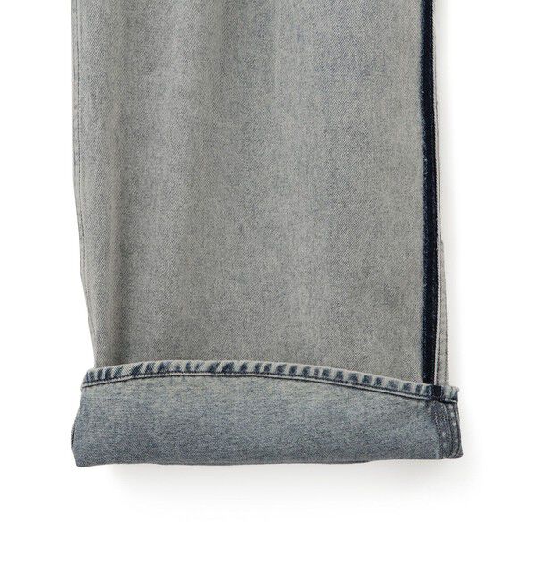 ADAM ET ROPE'「【EMOELLE】ドレスデニムパンツ」|デニム|