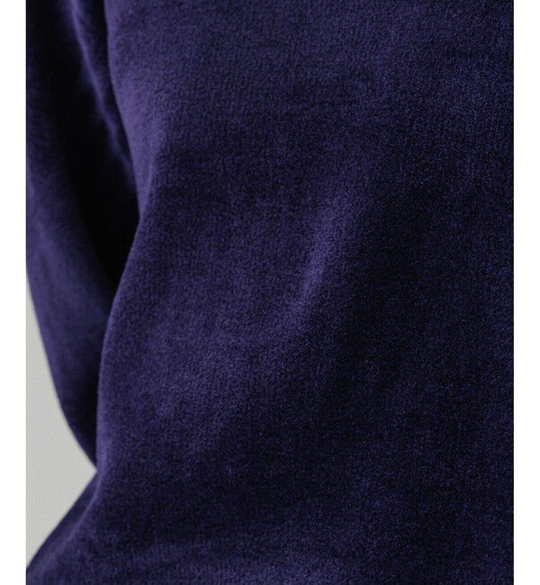 ADAM ET ROPE'「モールヤーン クルーネック ニットプルオーバー」|ニット・セーター|