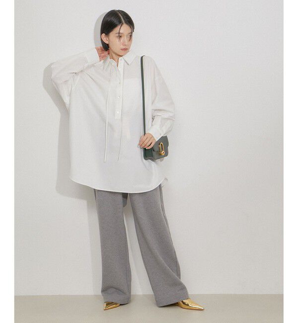 ADAM ET ROPE'「【WEB限定】ワイドスウェットパンツ」|チノ|