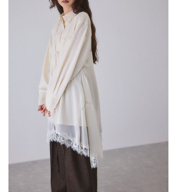 ADAM ET ROPE'「ヘムレースシアージレ」|シャツ・ブラウス|