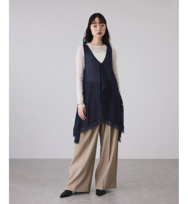 ADAM ET ROPE'「ヘムレースシアージレ」|シャツ・ブラウス|