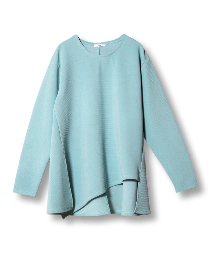  「アシンメトリーヘムＴシャツ」|Tシャツ・カットソー|