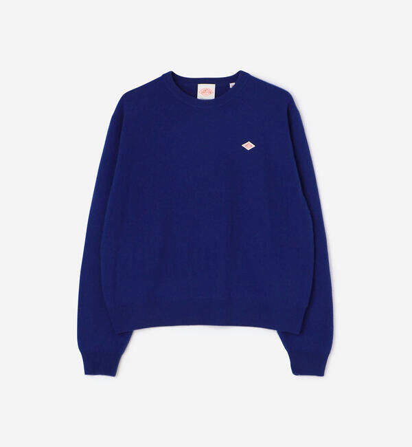 DANTON「DANTON | ラムウール クルーネックニットプルオーバー WOMEN」|ニット・セーター|