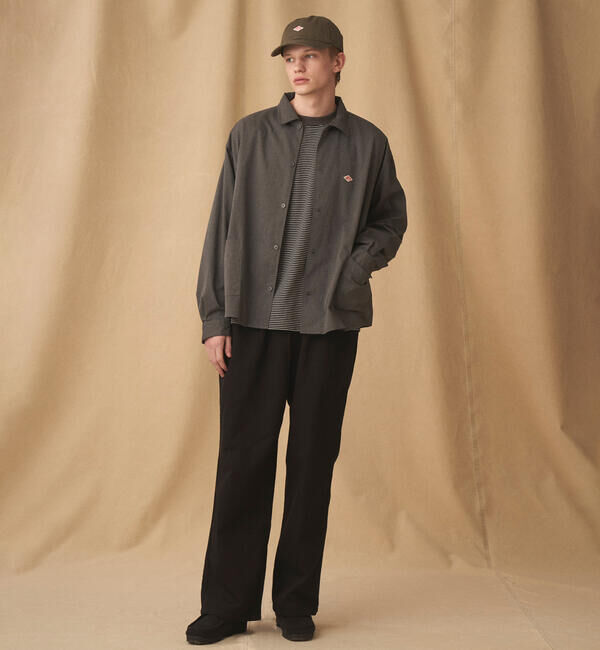 DANTON「DANTON | 長袖カバーオールシャツ MEN」|シャツ・ブラウス|
