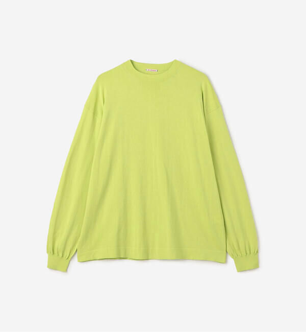  「RYE TENDER | 〈別注〉長袖ニットTシャツ MEN」|ニット・セーター|YELLOW系1