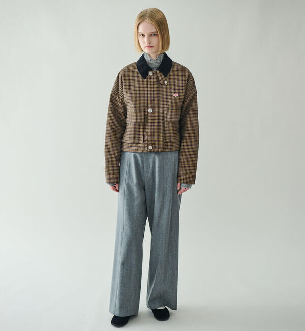 DANTON「DANTON | 中綿ナイロン ショートジャケット WOMEN」|その他|